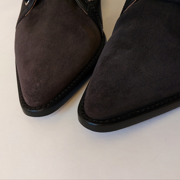 Chloe Rylee Black Suede And Leather Boots | 37.5 - Picture 14 of 16